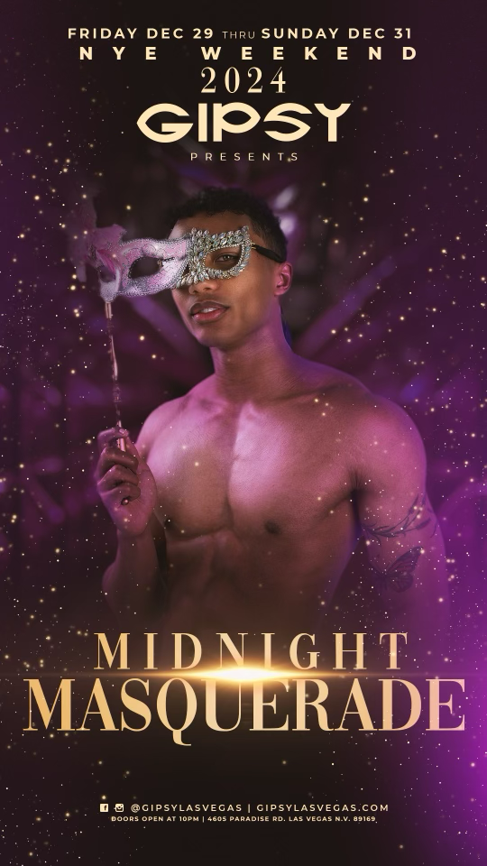 Gipsy Presents Midnight Masquerade - NYE 2024!