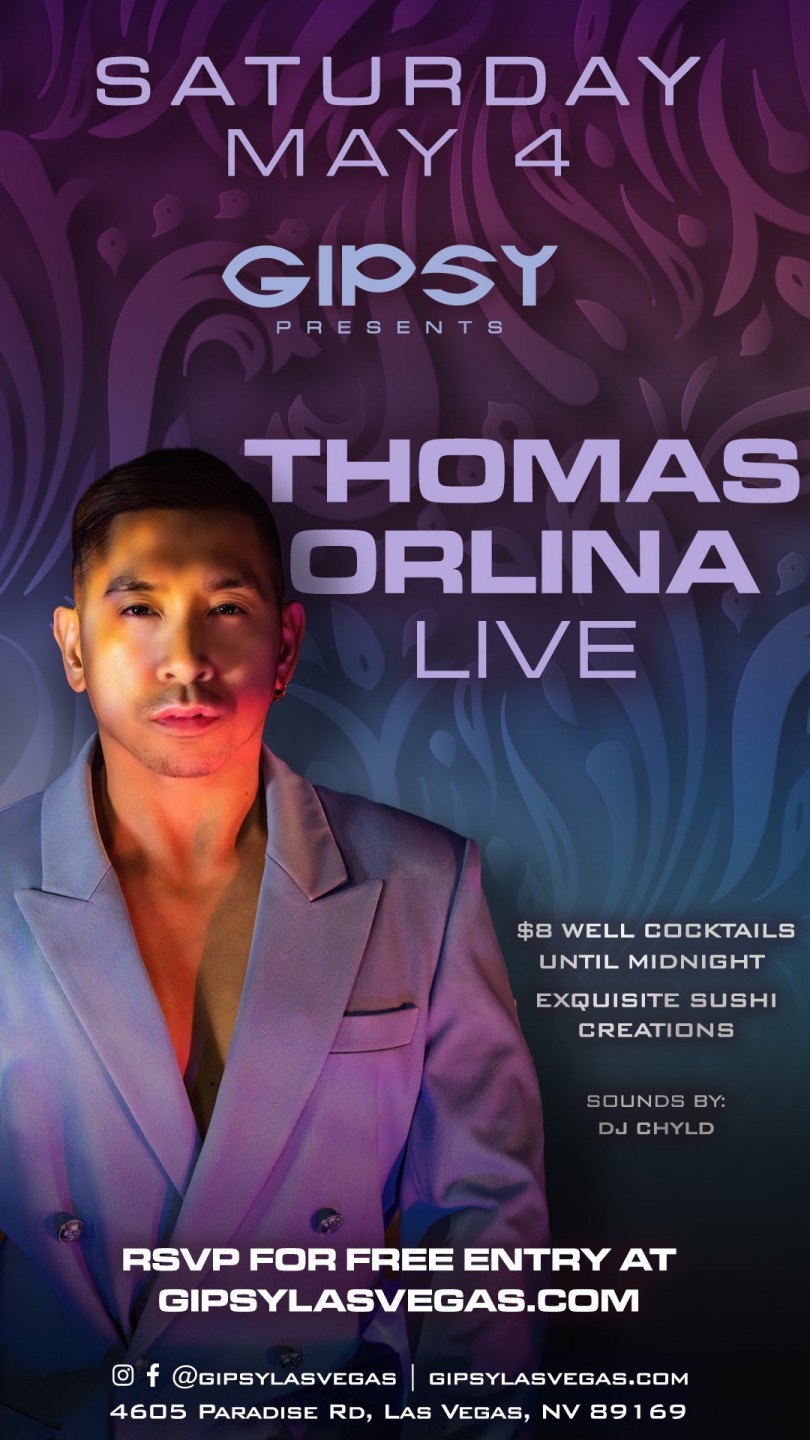 GIPSY PRESENTS THOMAS ORLINA ‌LIVE