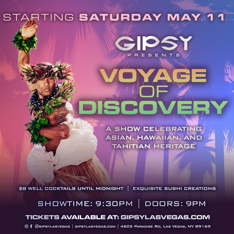 GIPSY PRESENTS: VOYAGE OF DISCOVERY HAWAIIAN HERITAGE SHOW