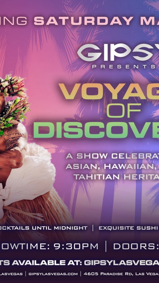 GIPSY PRESENTS: VOYAGE OF DISCOVERY HAWAIIAN HERITAGE SHOW