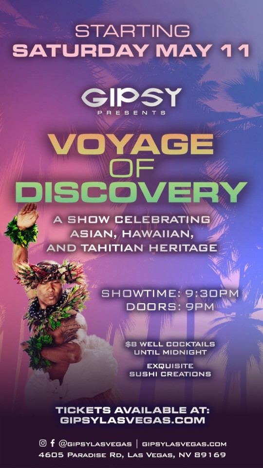 GIPSY PRESENTS: VOYAGE OF DISCOVERY HAWAIIAN HERITAGE SHOW