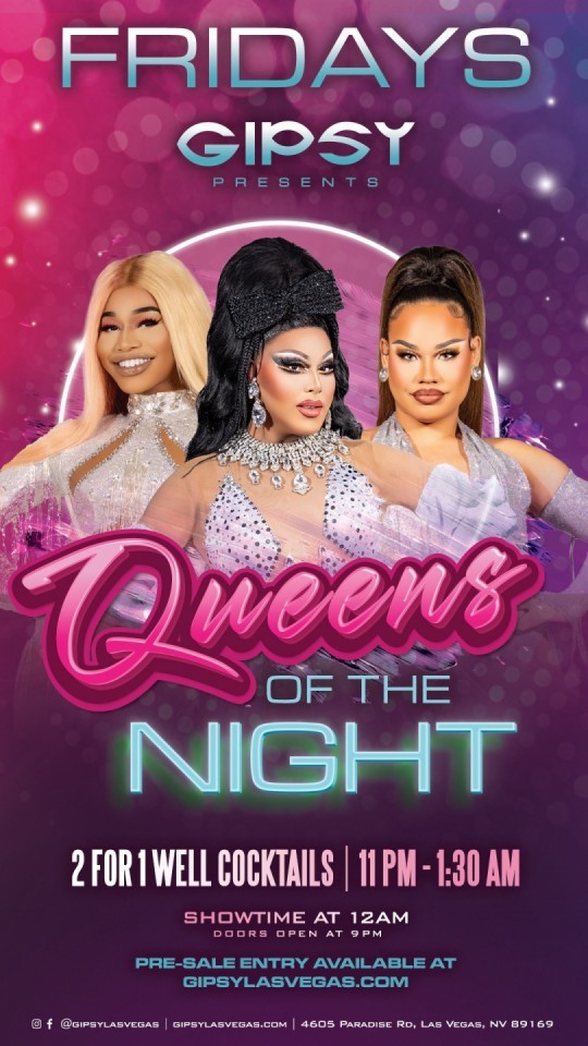 0502 FRIDAYS: QUEENS OF THE NIGHT