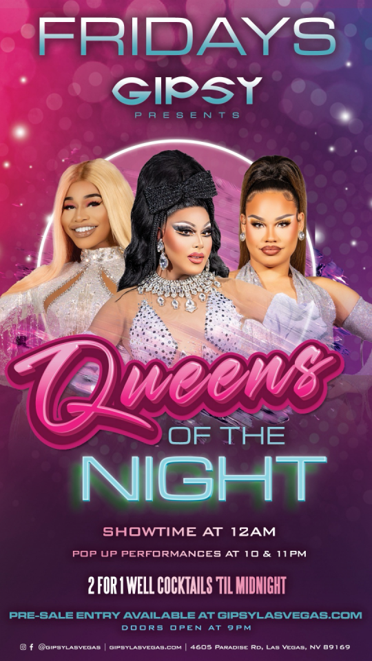 0502 FRIDAYS: QUEENS OF THE NIGHT