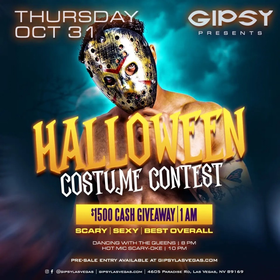 Gipsy Presents Halloween Night