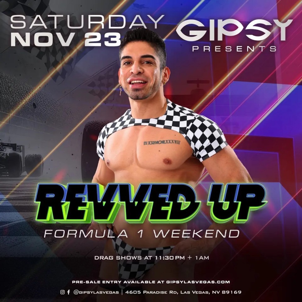 Gipsy Presents: Revved Up - Formula One Weekend