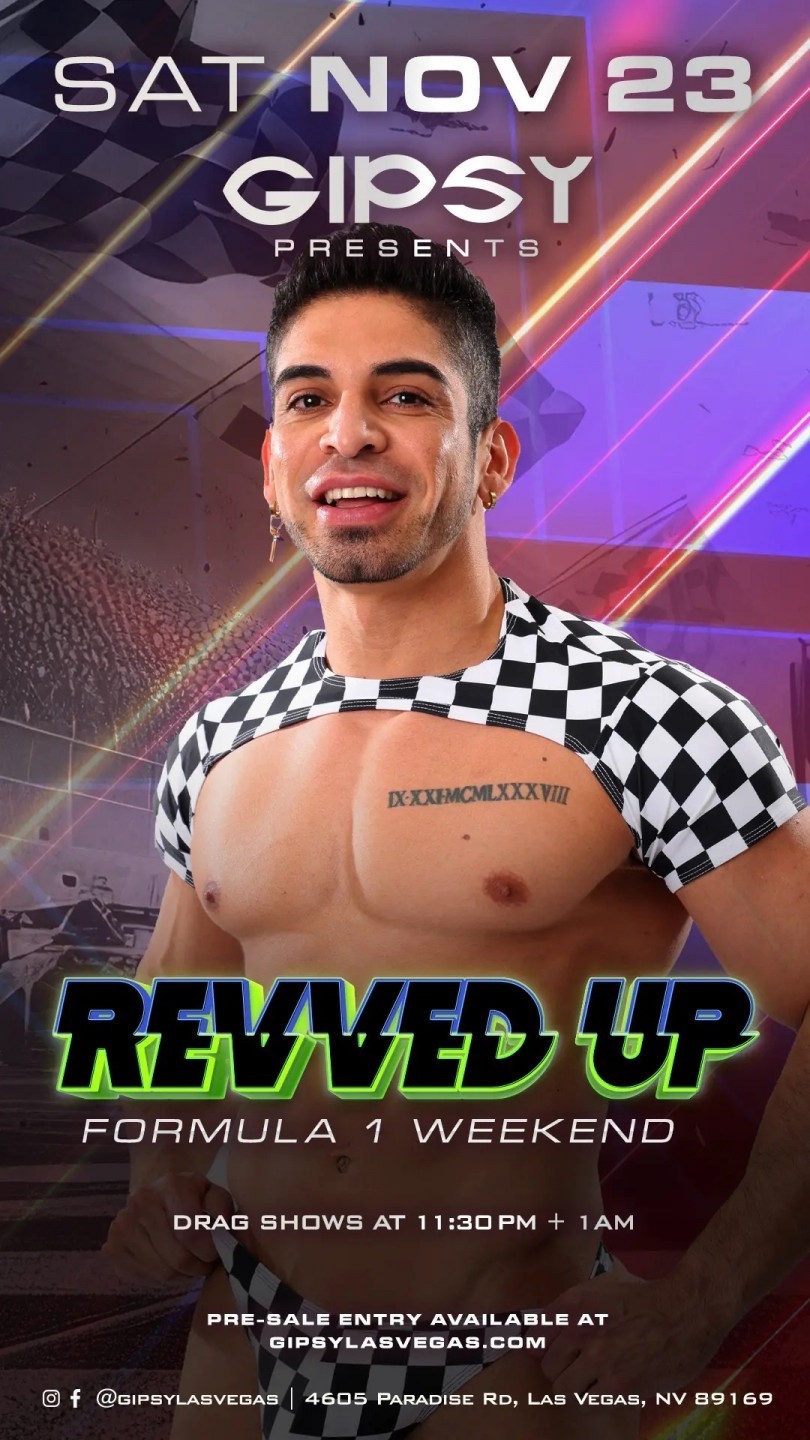 Gipsy Presents: Revved Up - Formula One Weekend