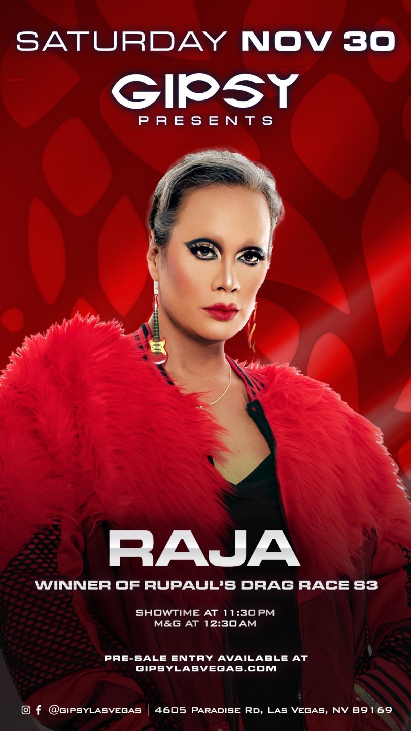 Gipsy Presents: DRAG - Special Guest Raja
