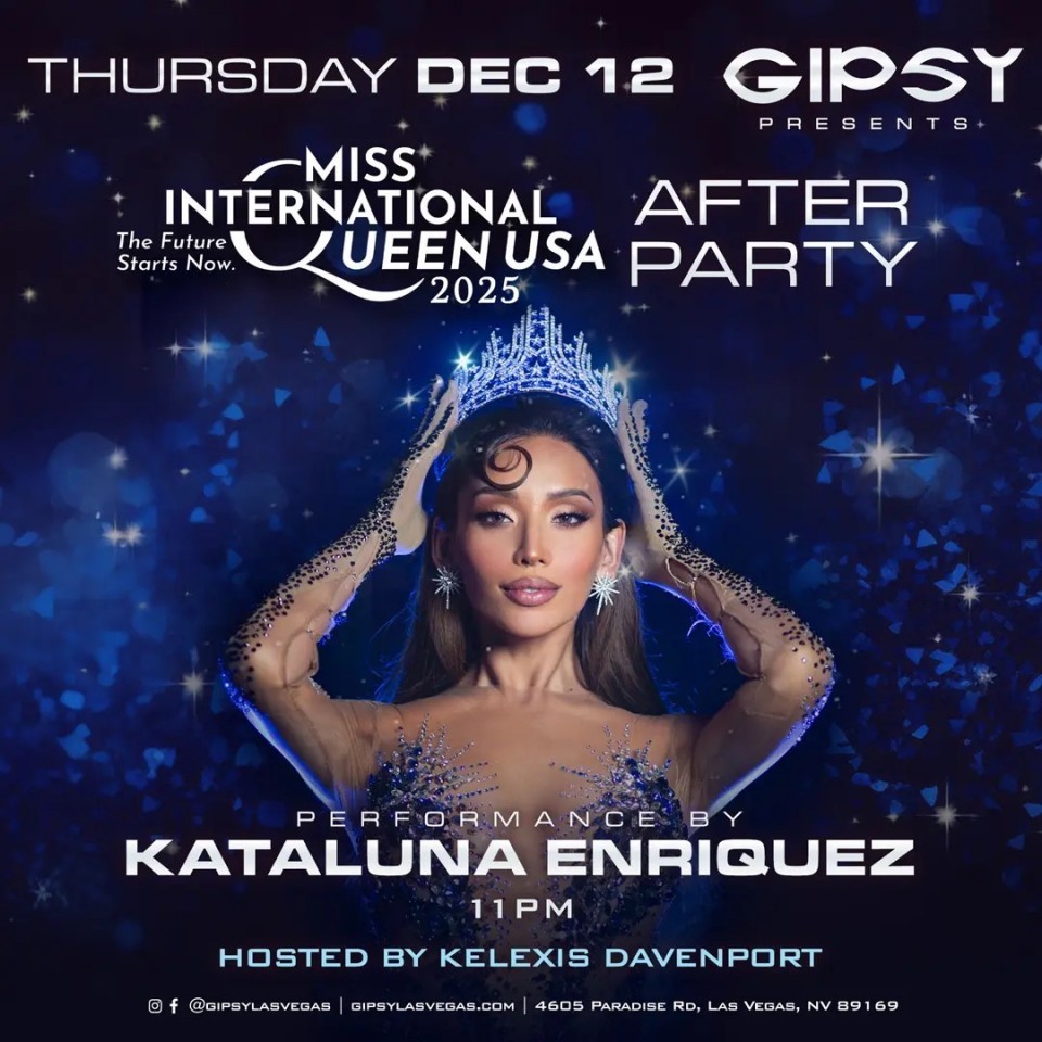 Gipsy Presents Miss International Queen USA Pageant Afterparty