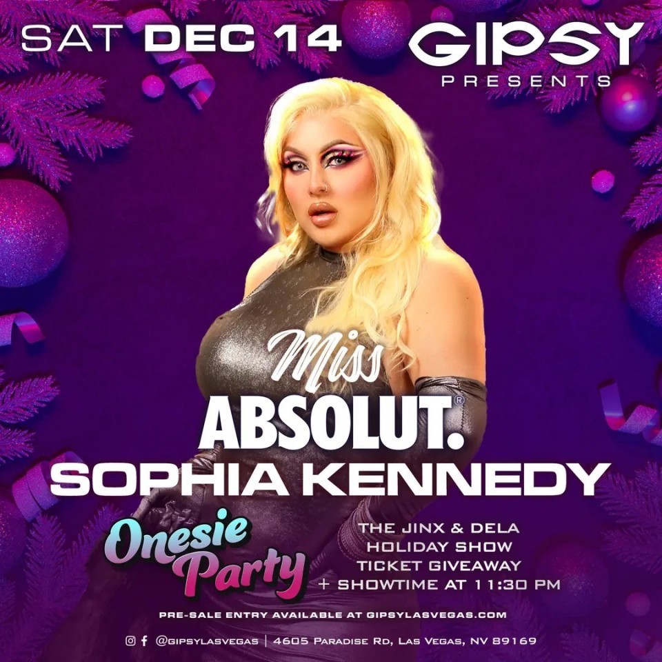 Gipsy Presents: Miss Absolut Onesie Party