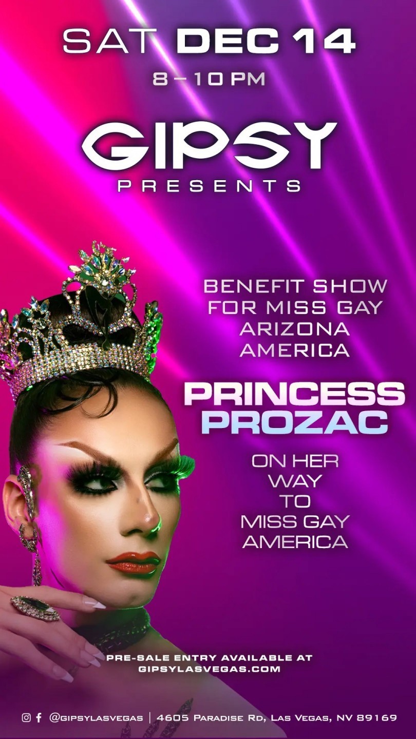 Gipsy Presents: Princess Prozac Benefit Show for Miss Gay  Arizona America