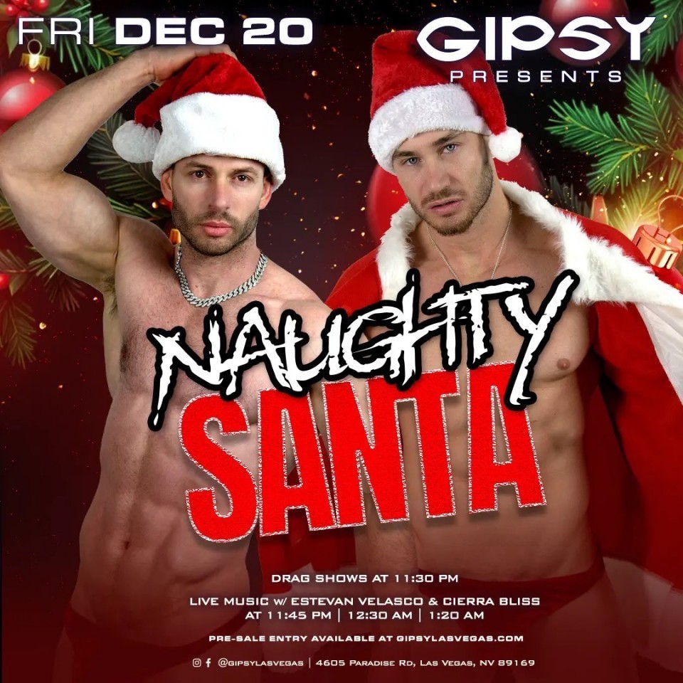 GIPSY PRESENTS: FA LA LA HOLIDAYS - NAUGHTY SANTA