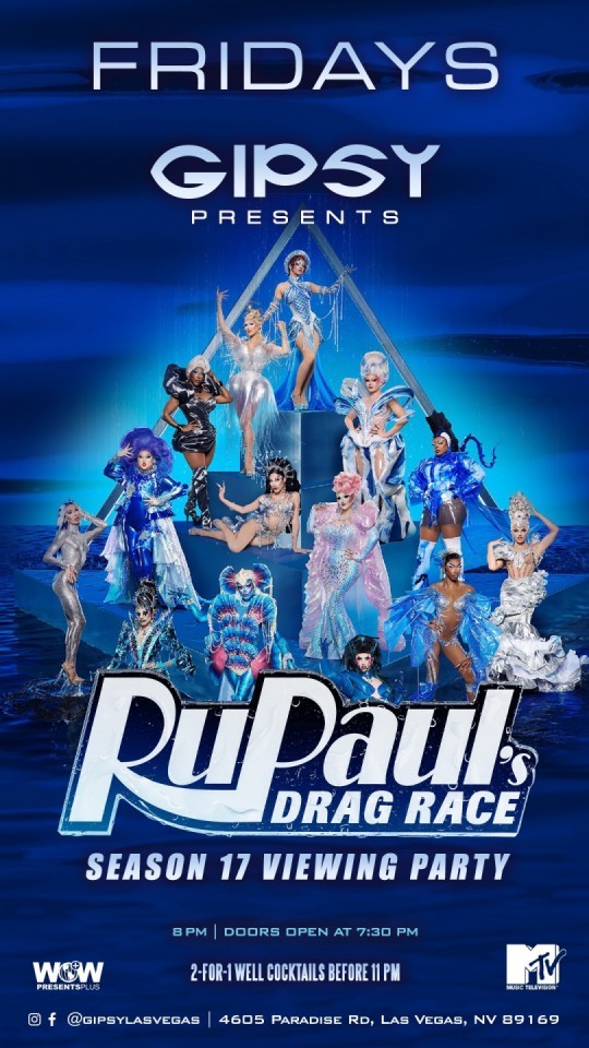 0404  GIPSY PRESENTS: RUPAUL'S DRAG RACE S17 VIEWING PARTY