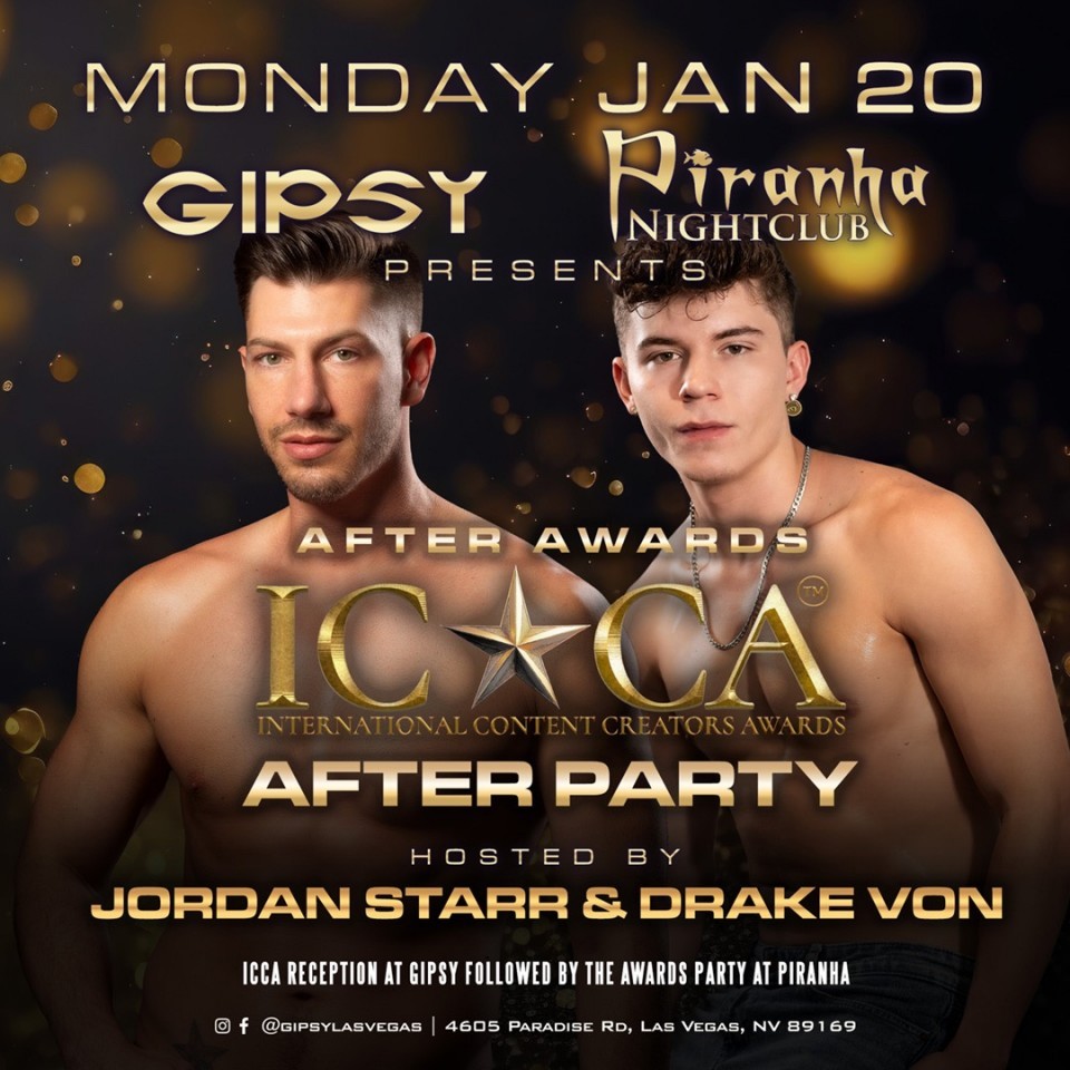 GIPSY PRESENTS: Awards After Party and ICCA Launch Reception + Party