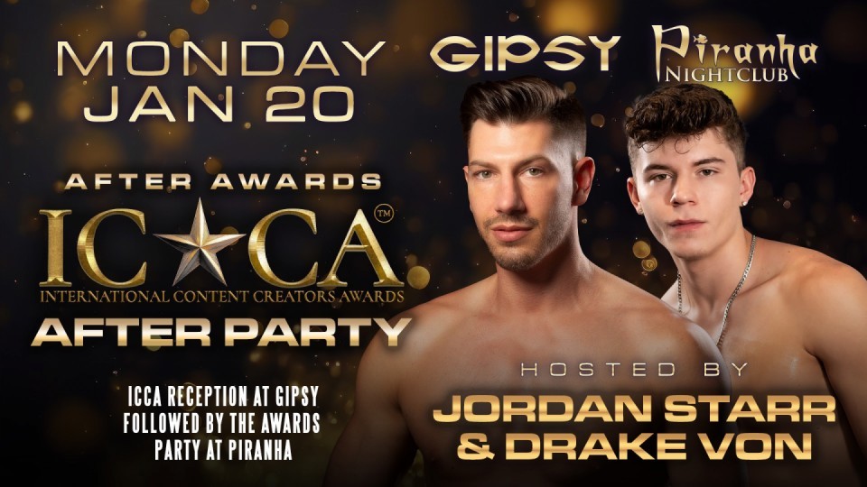 GIPSY PRESENTS: Awards After Party and ICCA Launch Reception + Party