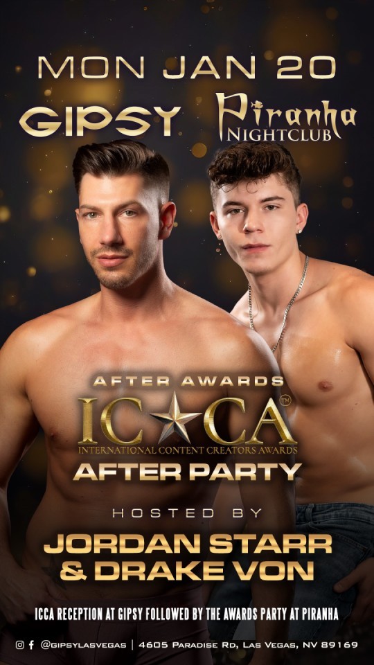 GIPSY PRESENTS: Awards After Party and ICCA Launch Reception + Party