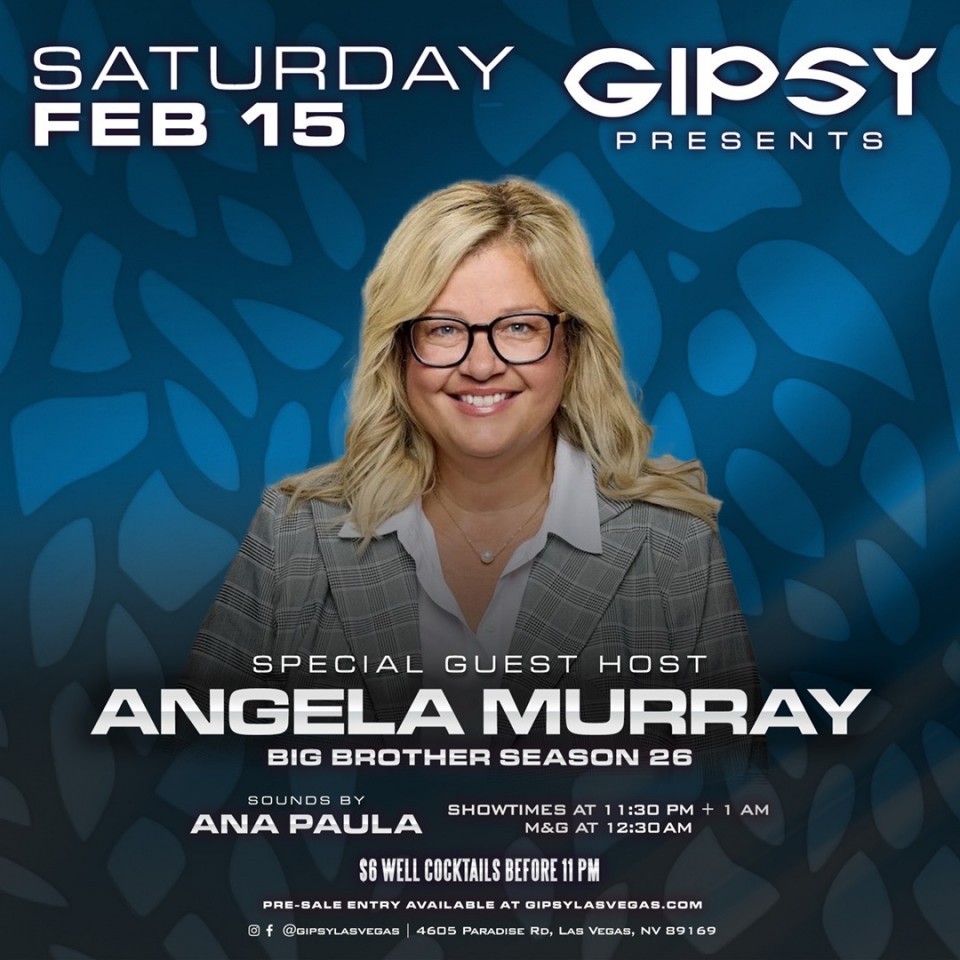 Gipsy Presents: Celebrity Guest Angela Murray from Big Brother S25