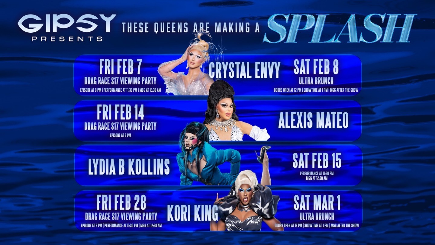 Gallery 00 - Weekly Lineup (Drag Queens Feb))