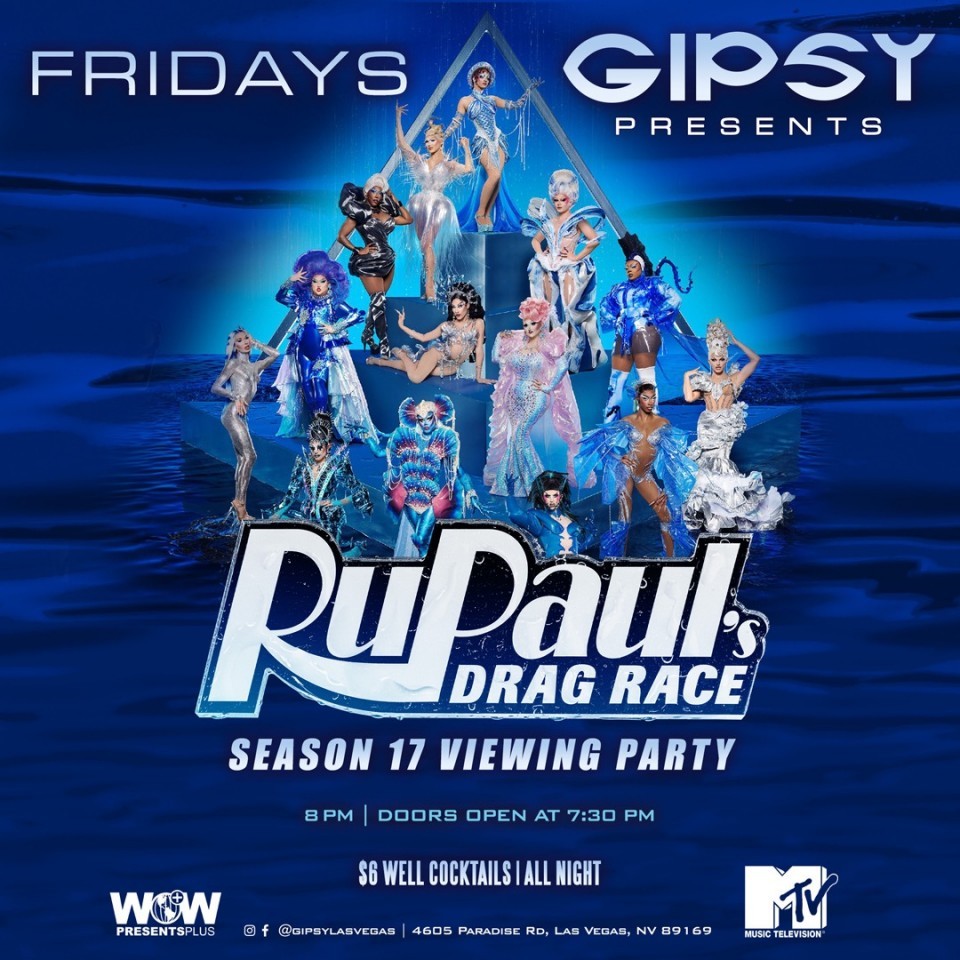 0404  GIPSY PRESENTS: RUPAUL'S DRAG RACE S17 VIEWING PARTY