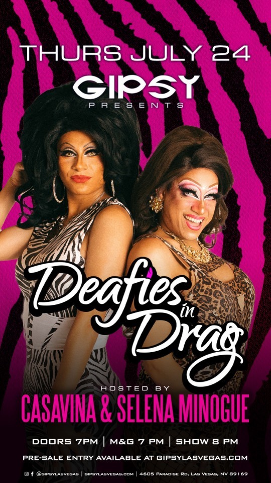 DEAFIES IN DRAG LIVE @ GIPSY