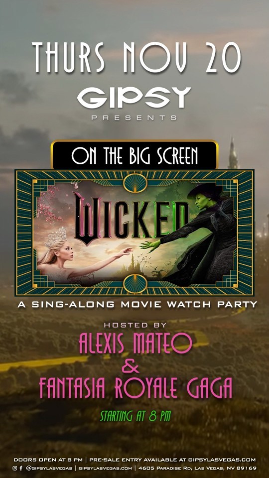 Wicked Sing Along