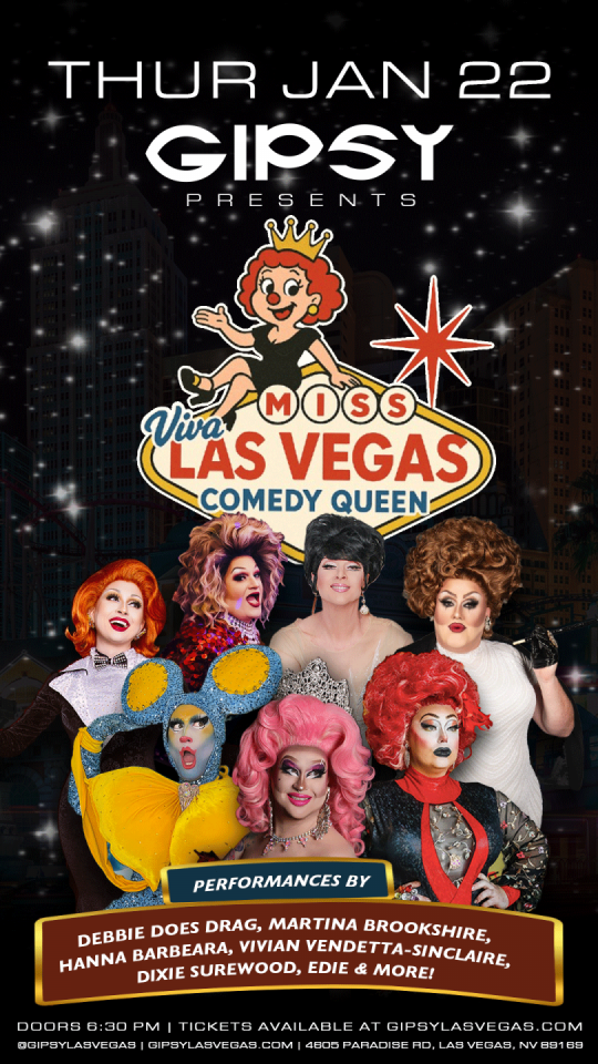 Miss Viva Las Vegas Comedy Queen