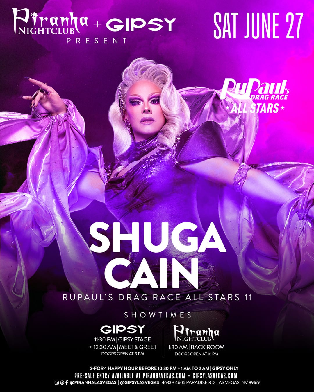 Gipsy — Signature Saturdays