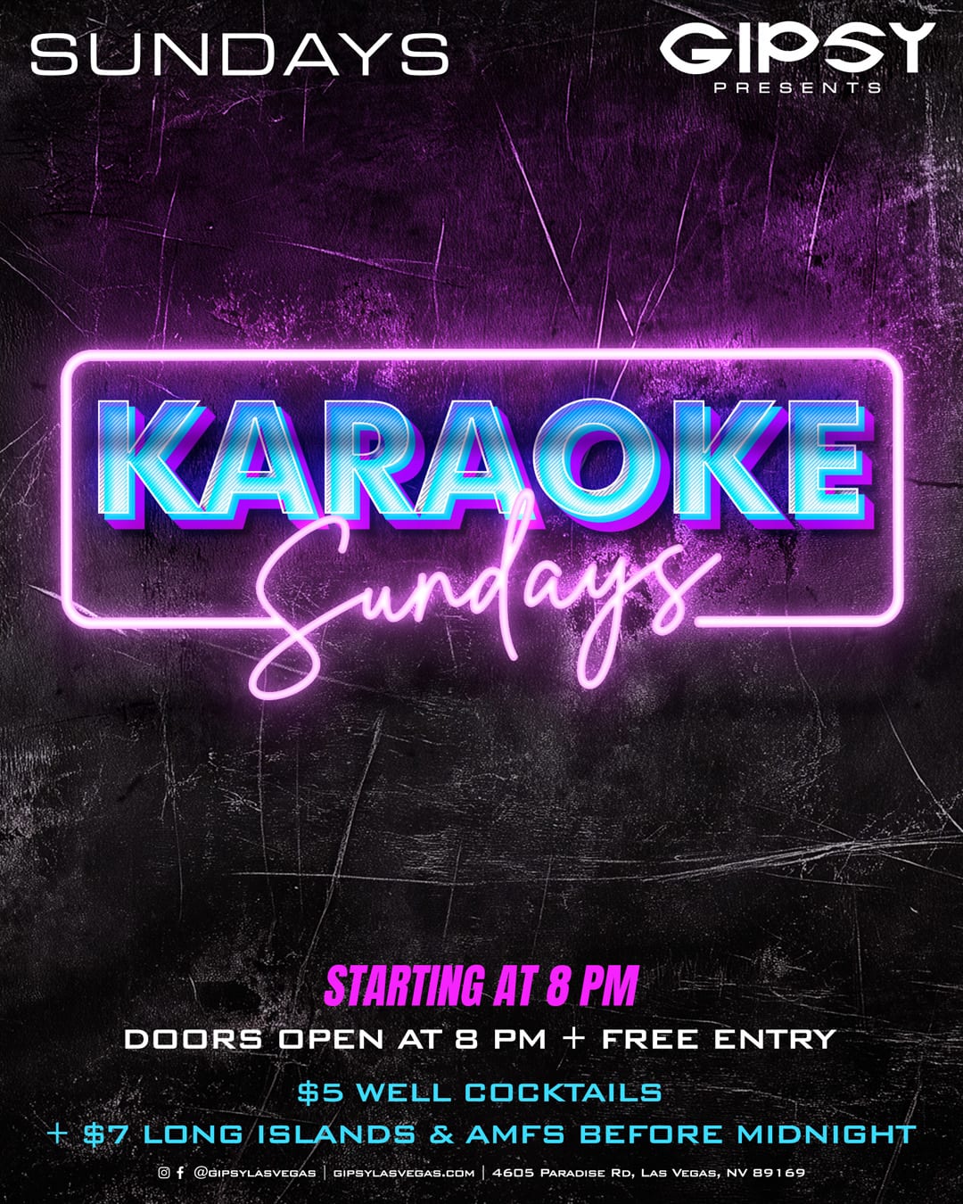 Gipsy Karaoke Sundays