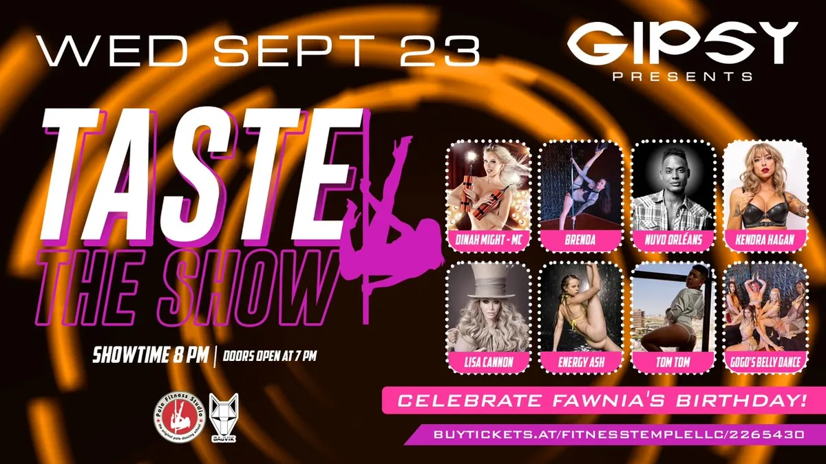Taste The Show: Fawnia's Birthday Bash | Gipsy Las Vegas
